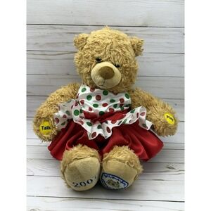 Build A Bear BAB 2007 JC Penny Exclusive Christmas Bear 16" Plush Stuffed Animal
